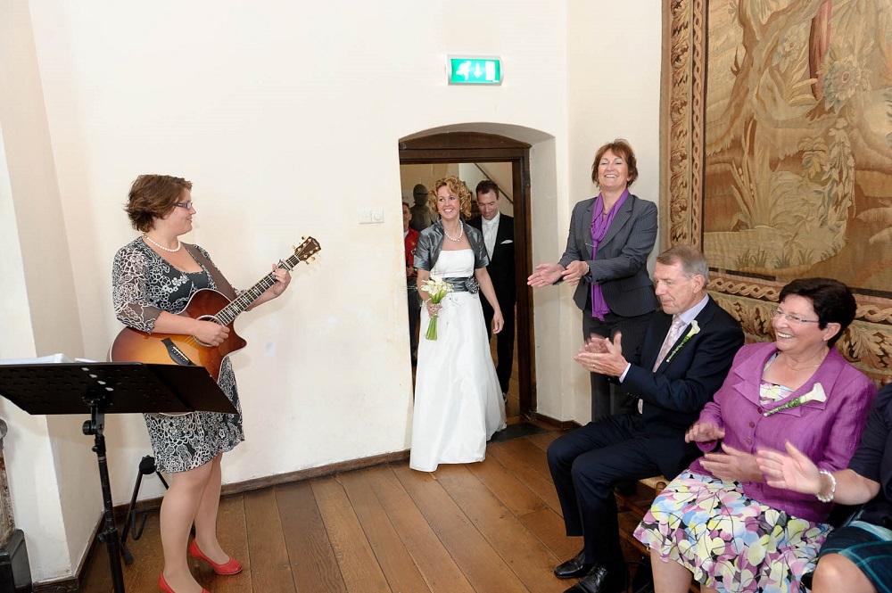 Muziek tijdens de ceremonie